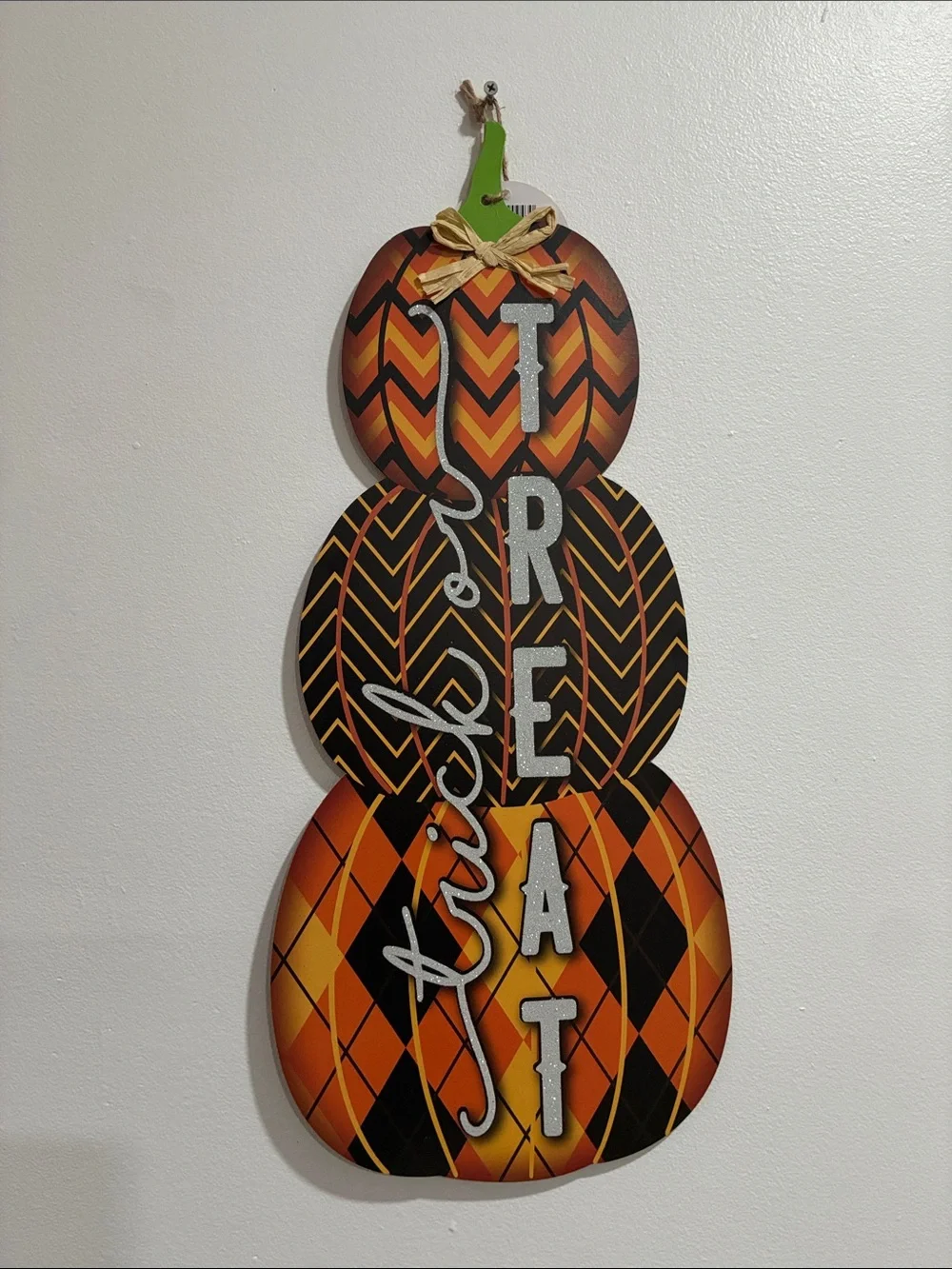 NWT- 24” Stunning- Triple Stacked Pumpkin 